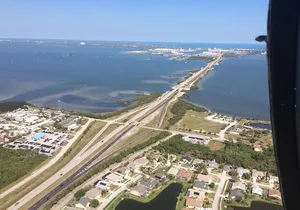 Take a thrilling 85 Miles Private Helicopter Tour to Space Coast