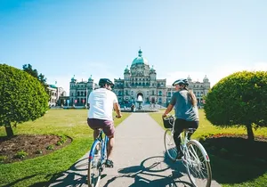 Victoria City Highlights 3 Hour Bike Tour, eBike Upgrade Avail.