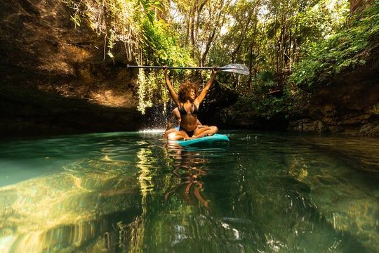 Small Group 3 Waterfall Cenotes Experience