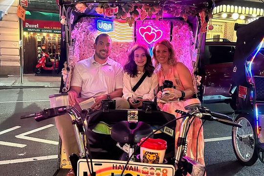 Private Pedicab Tours: Broadway Show Pick-Up & Drop-Off