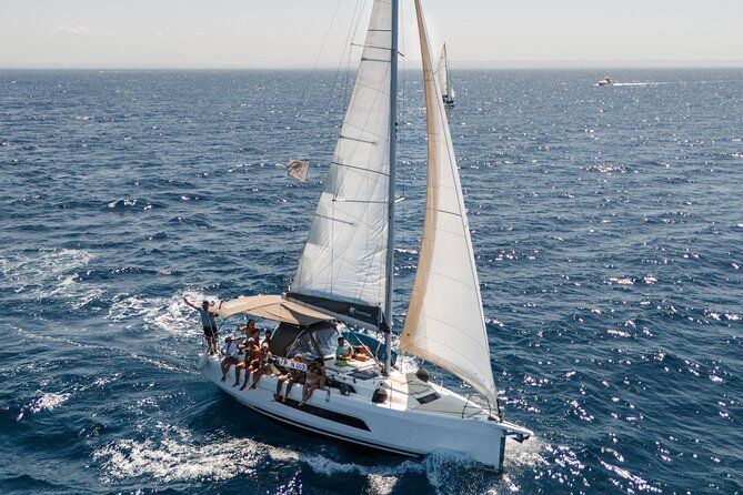 Egadi Sail Boat Tour to Favignana and Levanzo from Trapani