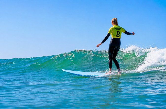 Albufeira Surf Lesson – Wetsuit & Board Included