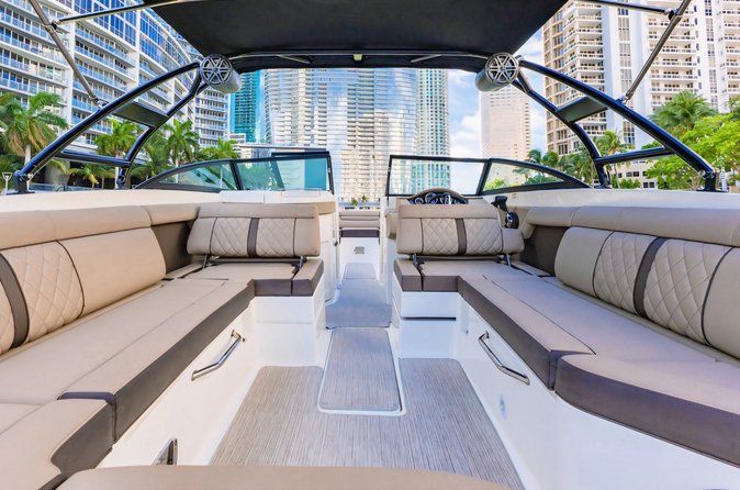 Private Miami Boat Charter: Sightseeing, Sunset & Sandbar