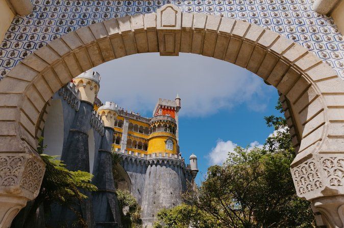 Sintra, Pena Palace and Quinta da Regaleira from Lisbon