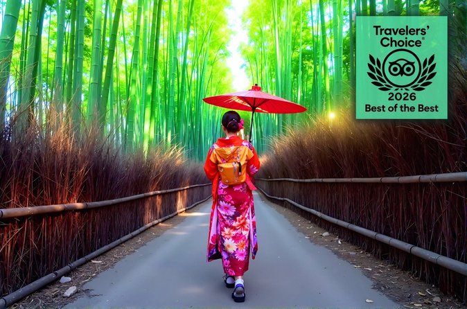 Kyoto Arashiyama Walking Tour: Bamboo, Monkeys, Garden & Secrets