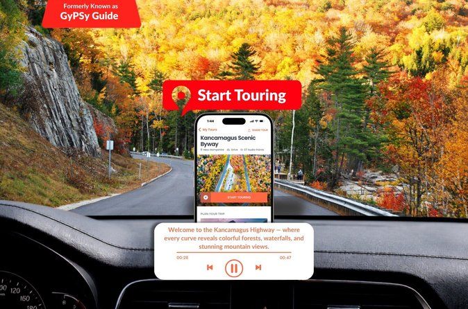 Self-Guided Audio Driving Tour in Kancamagus Highway