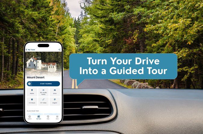 Acadia Mount Desert Island Self-Guided Driving Audio Tour