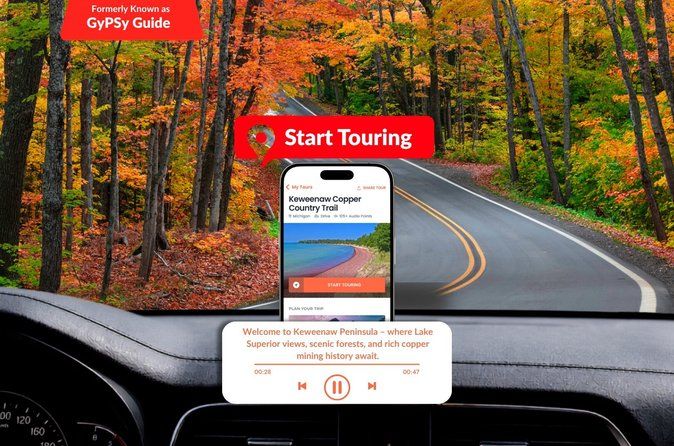 Self-Guided Audio Driving Tour in Keweenaw Copper Country Trail