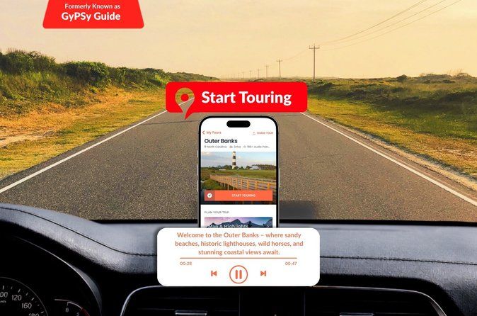 Self-Guided Audio Driving Tour in Outer Banks