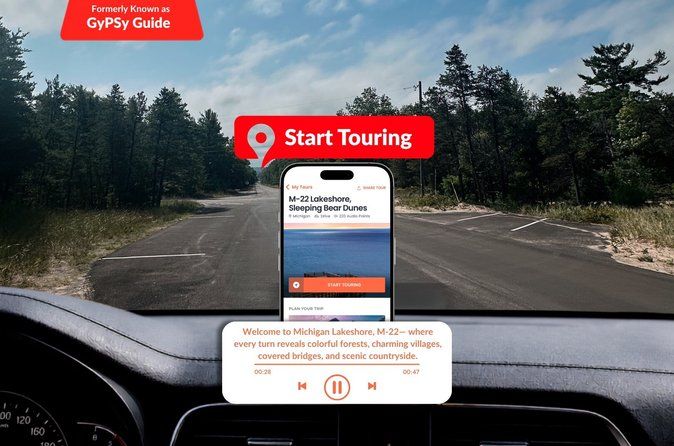 Self-Guided Audio Driving Tour in Michigan Lakeshore, M-22