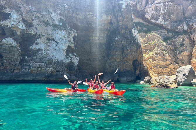 Moraira: Kayak, Sea Cave & Snorkel Coastal Tour