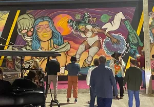 Wynwood Graffiti Golf Cart Tour After Dark