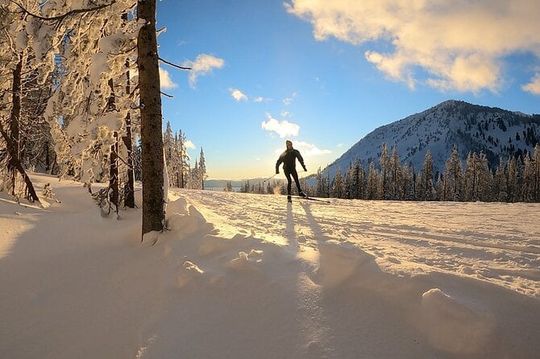 Guided Cross Country Skiing at Lake Tahoe