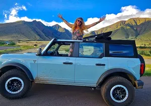 Maui Road to Hana VIP Private Tour in Convertible Bronco or Jeep