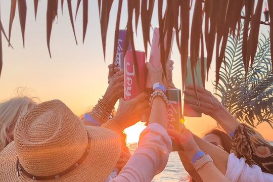 2 hour Tiki Pub Sensational Dolphin Sunset Cruise (Adults only)