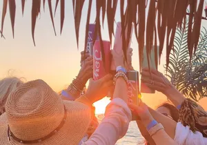 2 hour Tiki Pub Sensational Dolphin Sunset Cruise (Adults only)