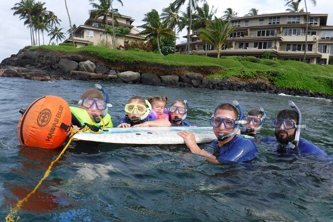 Kauai Private Group Snorkel Tour with Sea Turtles