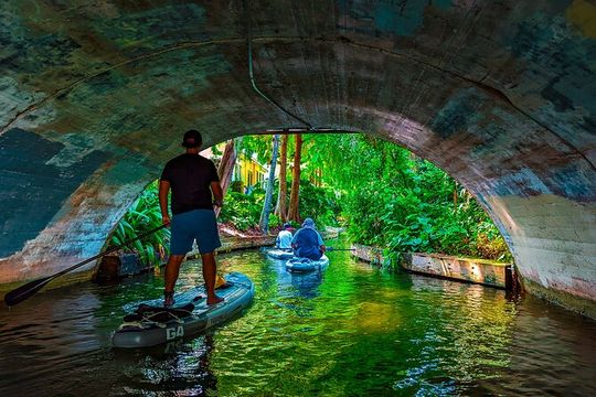 Paddleboard the scenic Winter Park Chain of Lakes