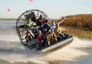 Experience the Everglades on an airboat guided tour