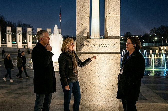 Private Evening Tour in Washington with Monuments