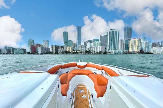 Private Captained Boat Tour in Miami for up to 12 passengers