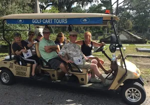 Golf Cart Tours, Bonaventure Cemetery Savannah Cruzers