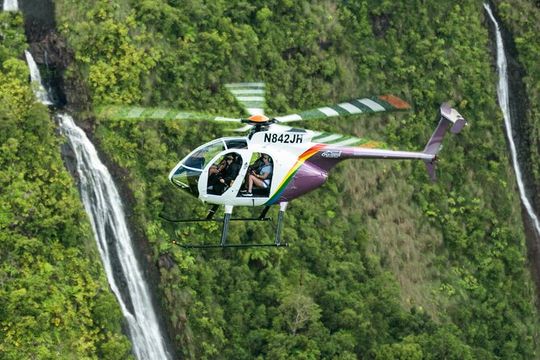 KAUAI LUXURY 60-Minute Doors-Off Helicopter ADVENTURE