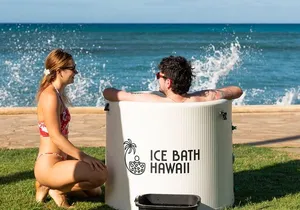 Breathwork and Ice Bath by the Ocean