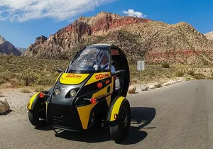 Private Scenic Red Rock Canyon Tour in a Talking Go Car