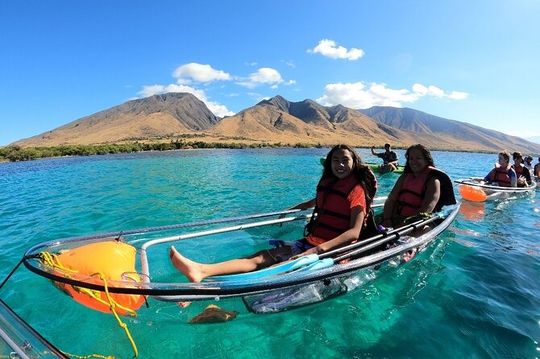 Maui Clear Kayak and Snorkel Tour: Swim with turtles (Olowalu)
