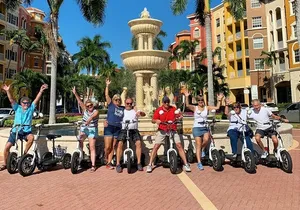 Guided Trike and Moped Tour in Downtown Naples