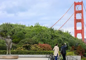 Self-Guided Golden Gate Bridge Bike or Walking App Tour