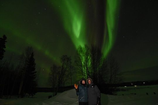Fairbanks Northern Lights Adventure with free Aurora portraits