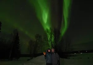 Fairbanks Northern Lights Adventure with free Aurora portraits