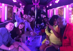 Private Party Bus Up to 30 People Vegas Nightclub Tour