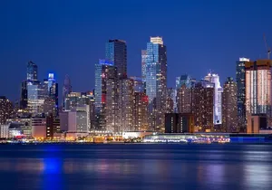 Manhattan Skyline and Statue Night Cruise