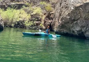 Self-Drive Emerald cave Kayak Tour-Guided Willow Beach Paddle