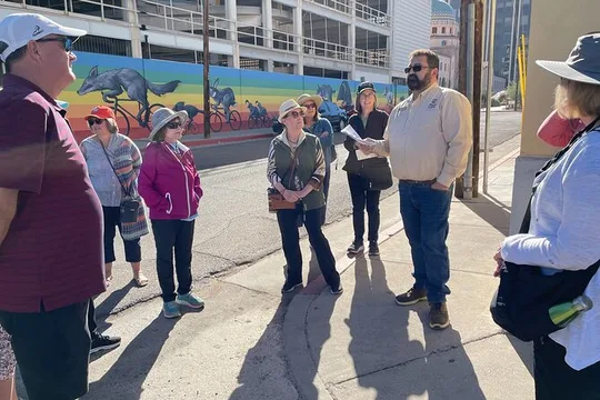 The Turquoise Trail Guided Downtown Tour, by the Presidio Museum