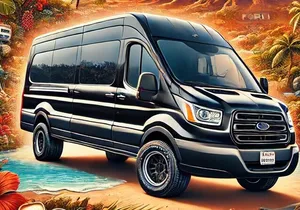 Private Big Island Customizable 14 person Tour/Chauffeur Service