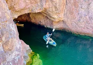 Half-Day Emerald Cave Kayak Tour: Triple Cave Adventure