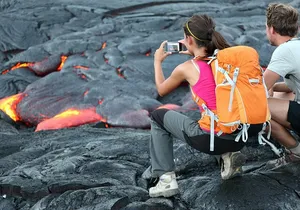 From Big island Hilo Volcanoes and Waterfalls Shared Tour