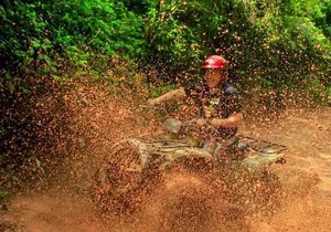 Adrenaline Experience (drive ATV’s, do Ziplines and swim in a Cenote) in one day