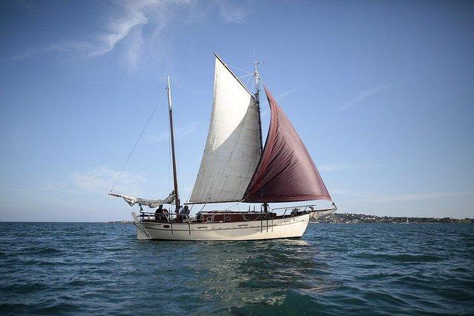 Ortigia and Plemmirio on a sailing boat
