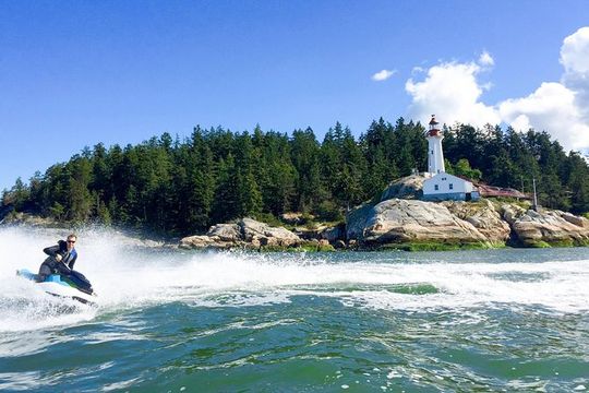 Vancouver Jetski Tour with Dinner on Bowen Island