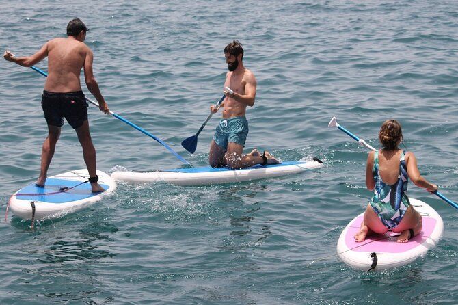 Stand Up paddle lesson in Playa de las Américas, Tenerife