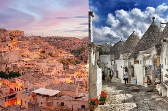 From Bari, Matera and Alberobello: Van Tour with Guide to Matera