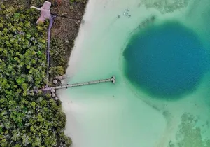 Tulum adventures, 2 amazing cenotes, Kaan Luum Lagoon