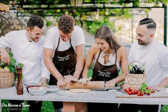 Cooking class Amalfi Coast by Marco and Tano