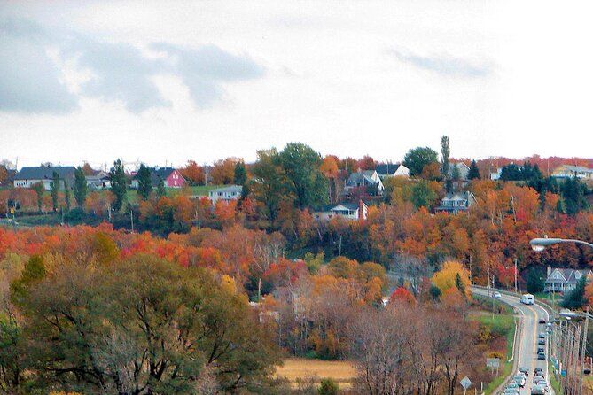 Private Montmorency Falls and Orleans Island from Quebec