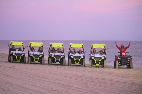 Night Tour Cabo Migrino Beach & Baja Desert Moon riders!